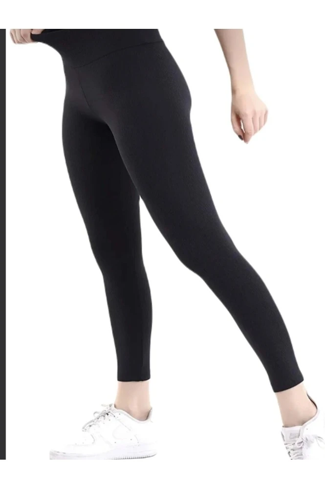 Kadın Termal Tayt Fitilli Tayt İçi Şardonlu Sıcak Tutan Toparlayıcı Tayt